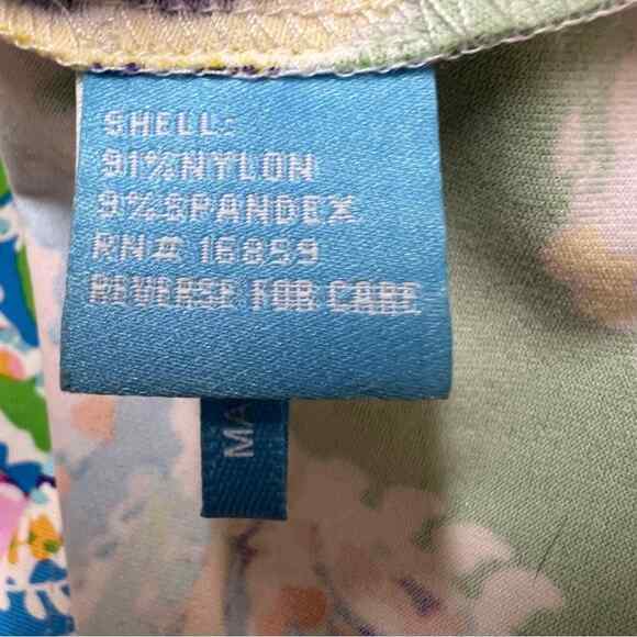 J. McLaughlin Bright Modern Paisley Signature Tee Small - Picture 3 of 5